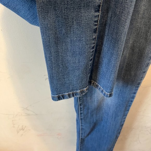 ANNE KLEIN JEANS | Women's Slim Straight Jeans Blue Size 12 - Picture 6 of 12